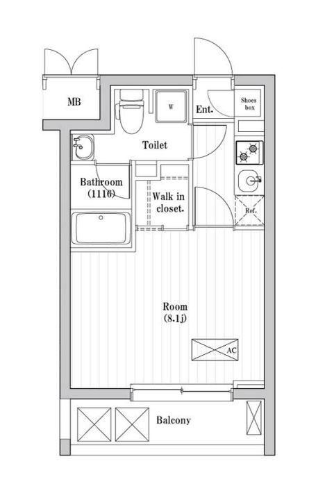 アーバンパーク綾瀬の間取り