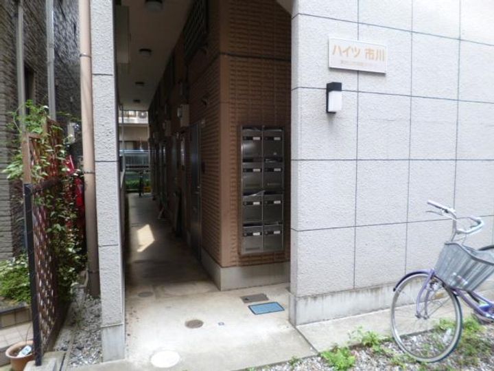 ハイツ市川の地図