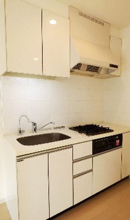 東京都江東区亀戸3(マンション)の賃貸物件のキッチン