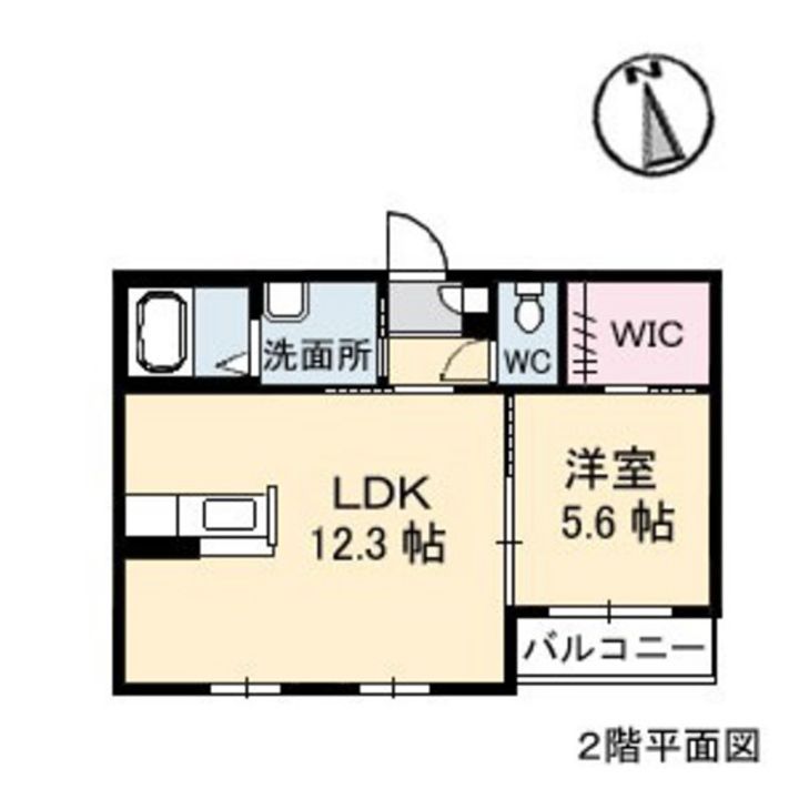 シャーメゾン ブローディアの間取り
