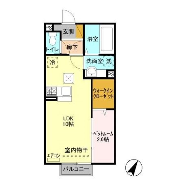 Colline(コリーヌ)の間取り