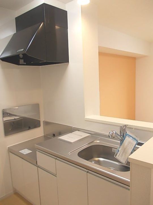 福島県いわき市平北白土字穂積(アパート)の賃貸物件のキッチン