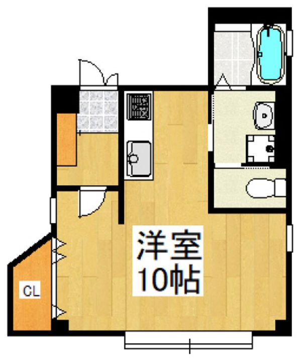 東京都東村山市栄町3(マンション)の賃貸物件の間取り