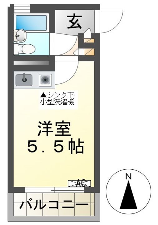 クリオ西八王子壱番館の間取り