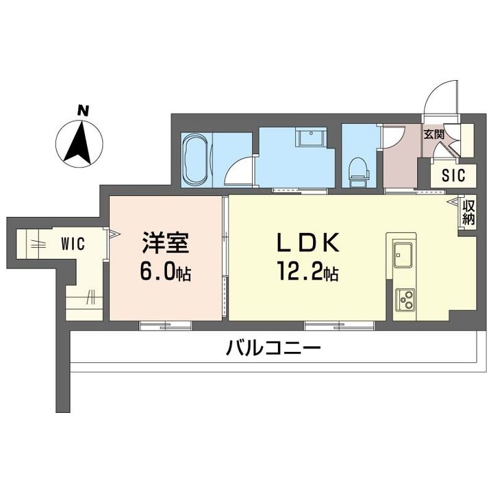 サンクチュアリ櫛引の間取り