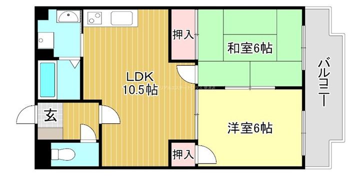 ホワイトレークの間取り