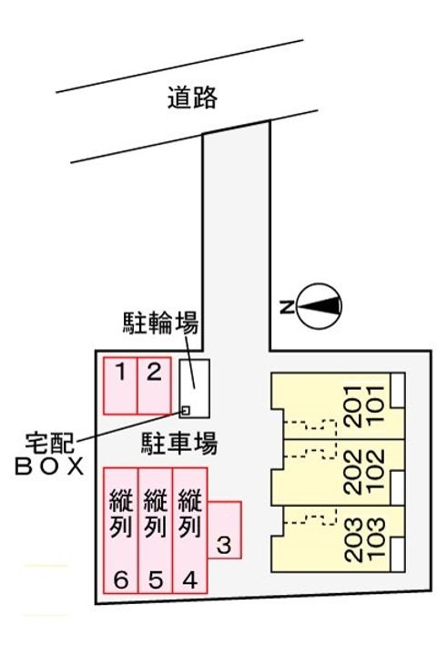 福岡県小郡市稲吉(アパート)の賃貸物件の地図