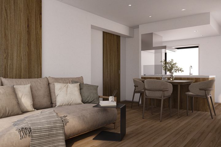 GranDuo千歳烏山の居間