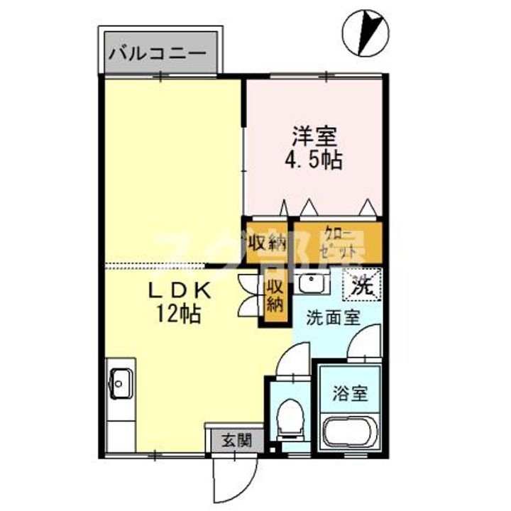 コーポ小谷ヶ丘の間取り