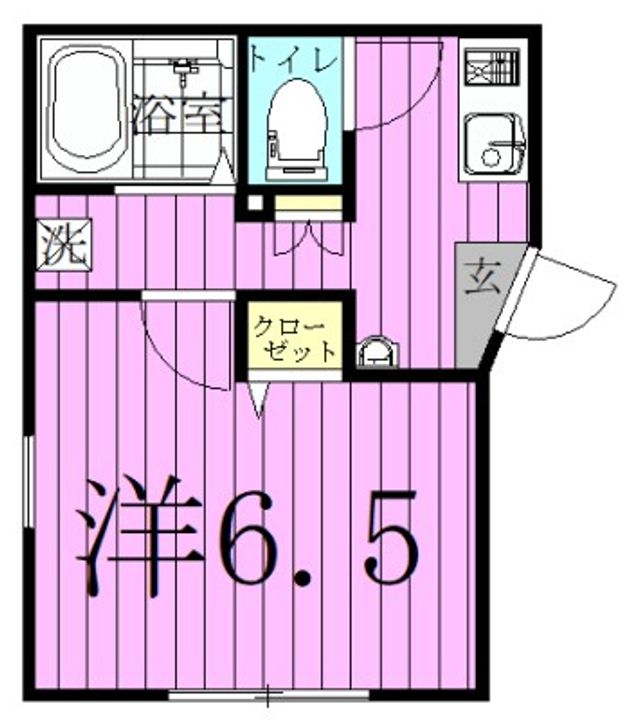グランクオール北千住の間取り