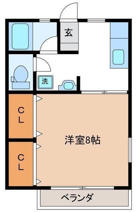 ヴィラ塚ノ越の間取り