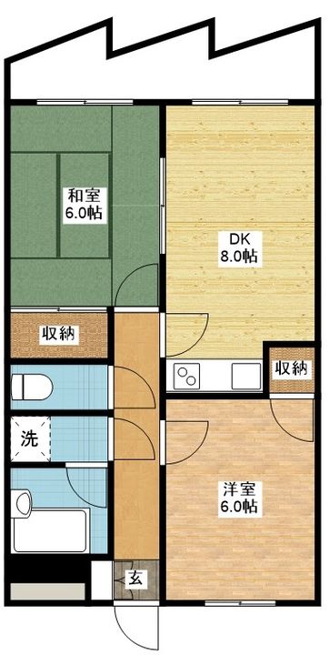 第3川尾ビルの間取り