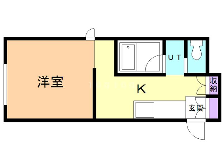 アンハウスの間取り