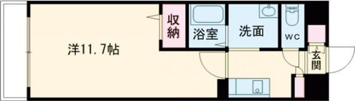 THE RESIDENCEPARK佐賀駅南Iの間取り