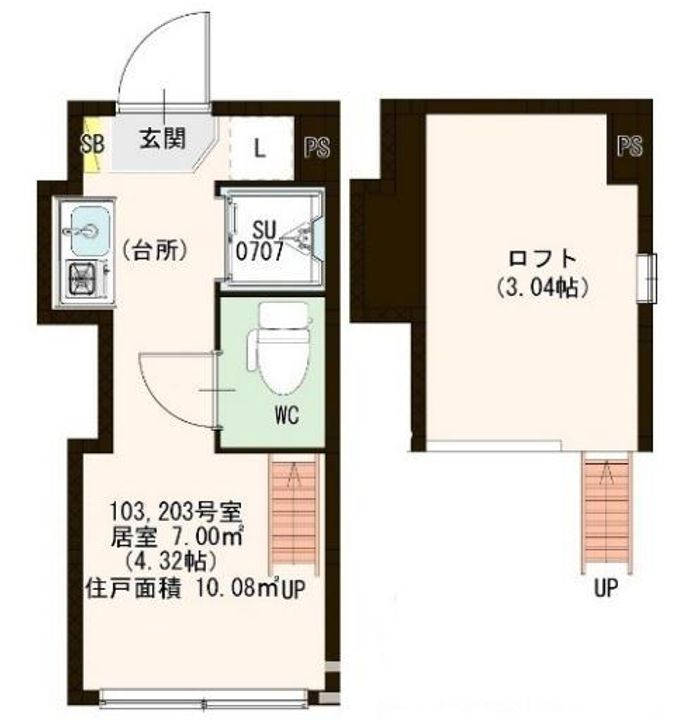 MOA池袋の間取り