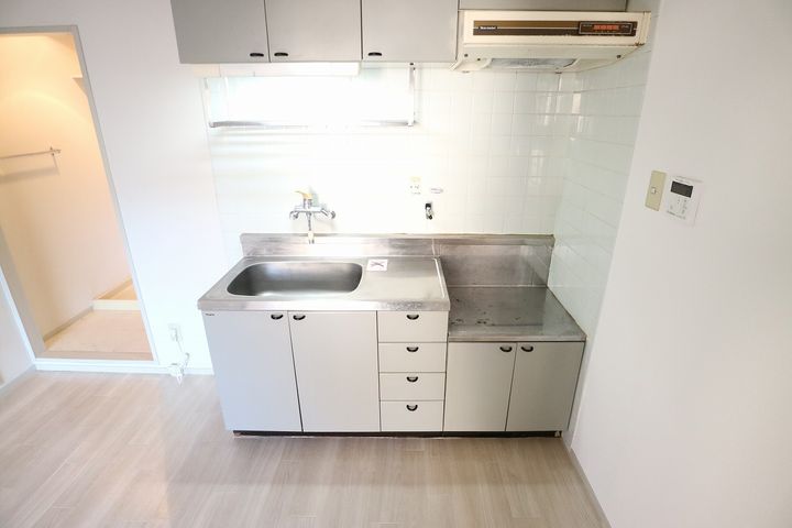鹿児島県鹿児島市西千石町(マンション)の賃貸物件のキッチン