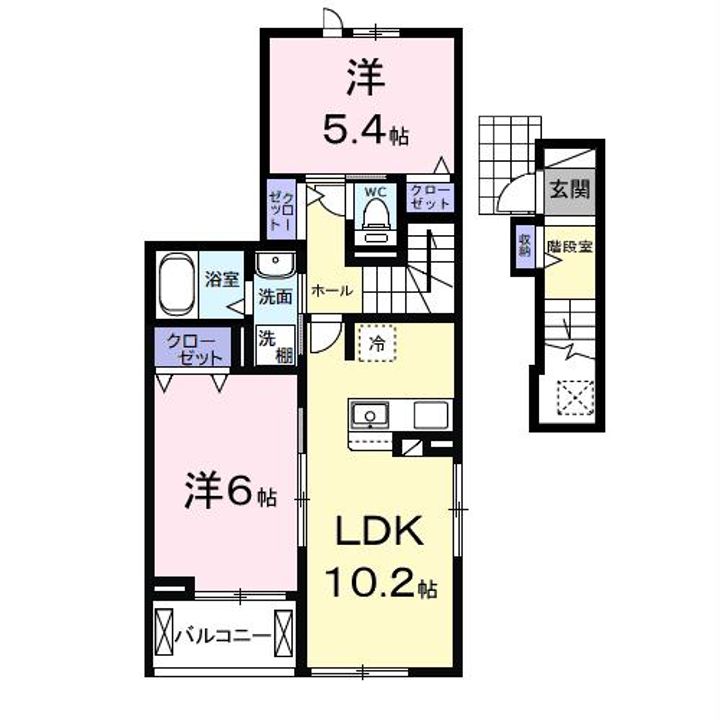サンリットヒルの間取り