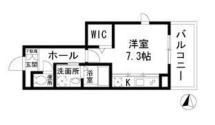 M-style新宿の間取り