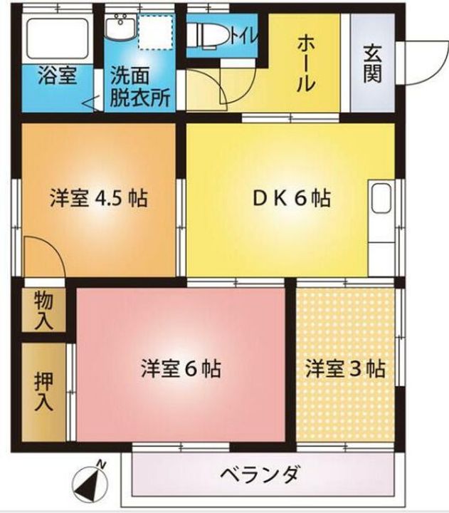 パーク稲穂の間取り