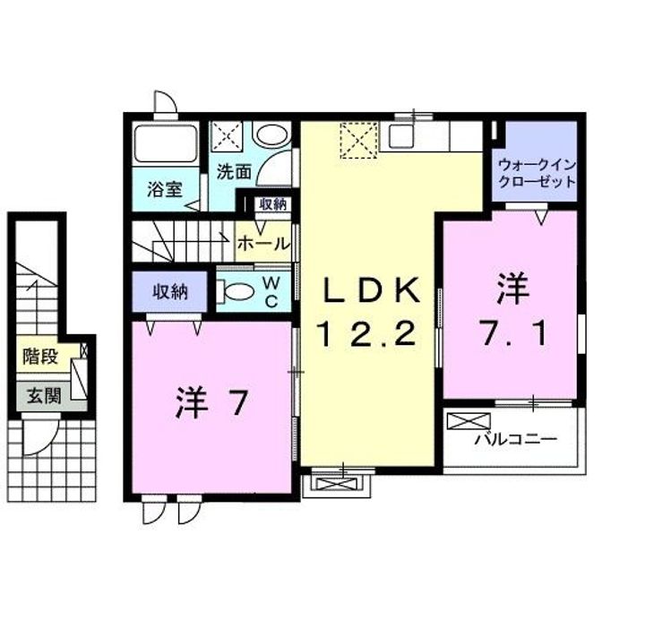 サクラスクエア サウスの間取り