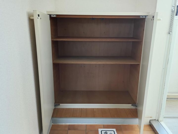 おおわだハイツの玄関