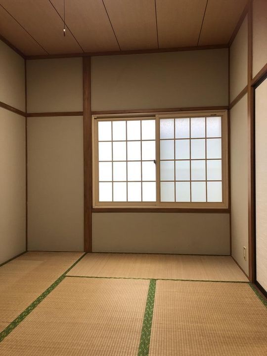 松喜ハイムの居間