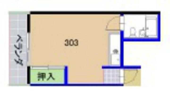 下石井清水ビルの間取り