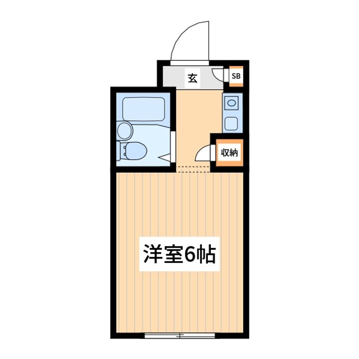 東京都府中市白糸台1(マンション)の賃貸物件の間取り