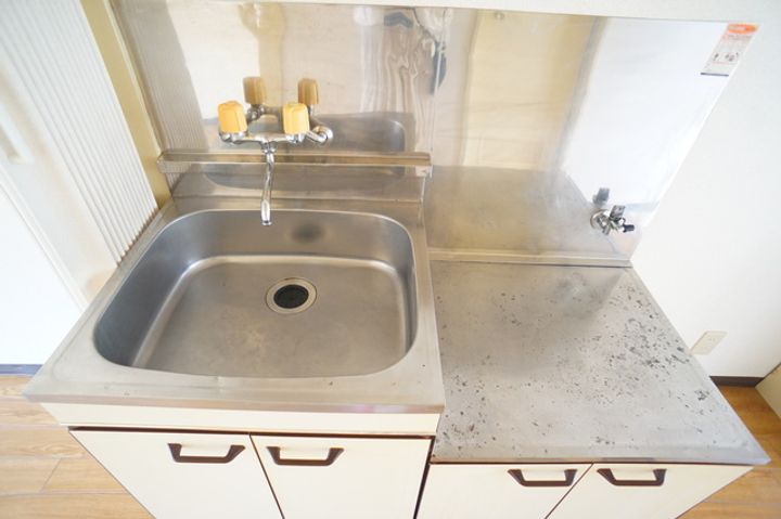 東京都日野市百草(アパート)の賃貸物件のキッチン