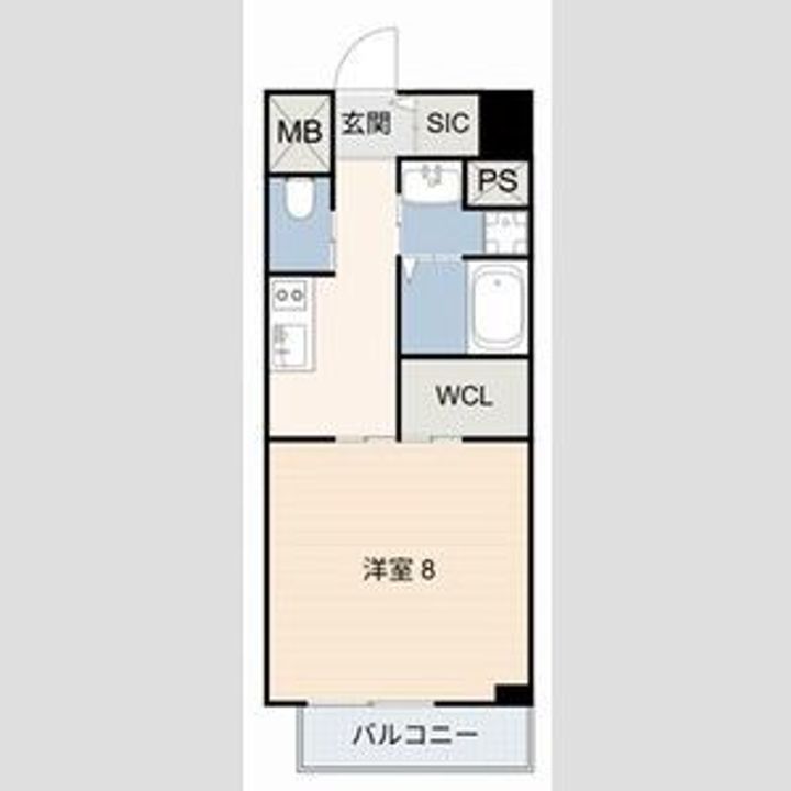 豊田駅前新築ビルの間取り