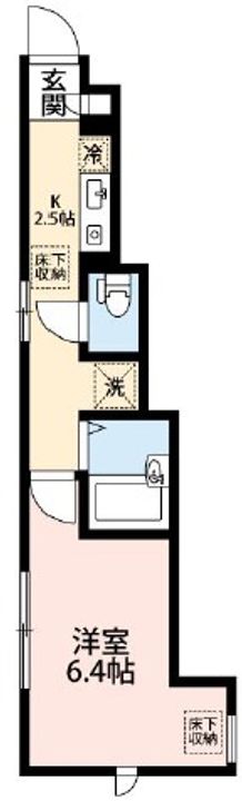 ヴェルメ西品川の間取り