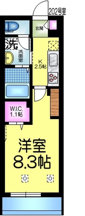 FreudeWesten フロイデヴェステンの間取り