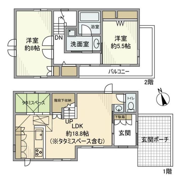 東京都府中市白糸台3(一戸建)の賃貸物件の間取り