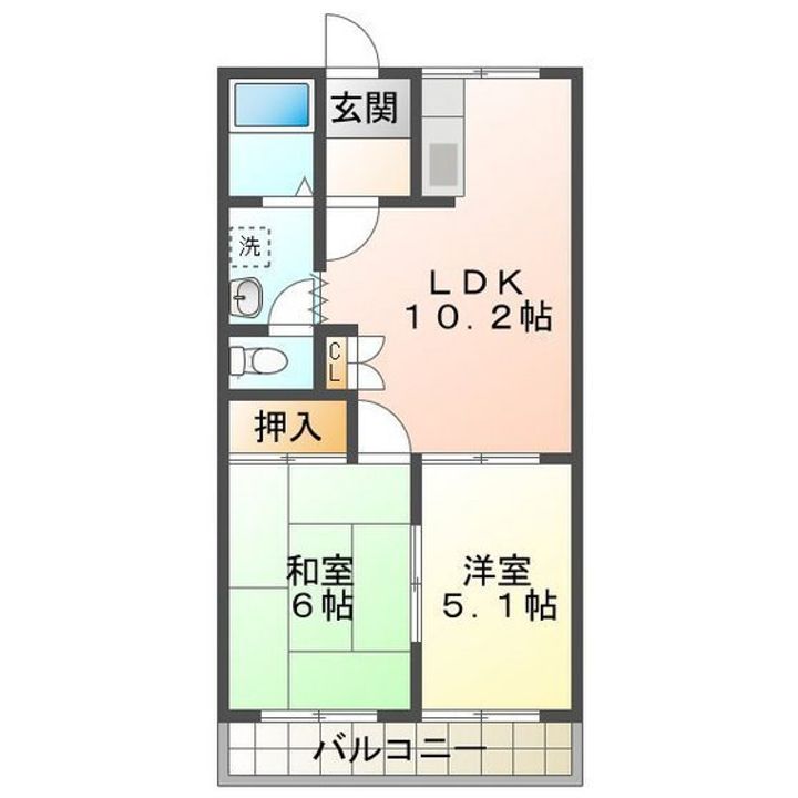 ブルーコーナーの間取り