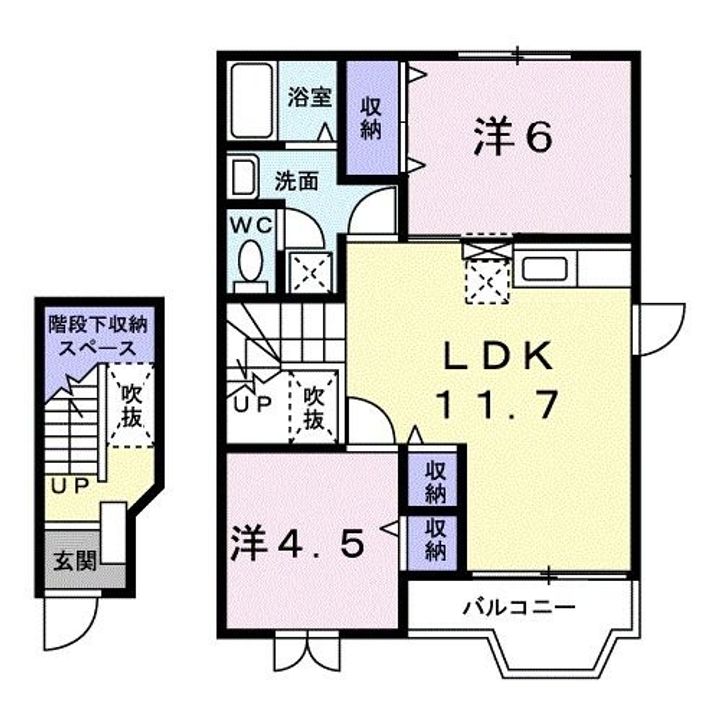 メゾン桜小路の間取り