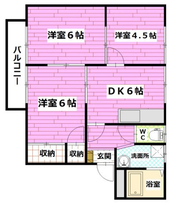 フレグランス御代の間取り