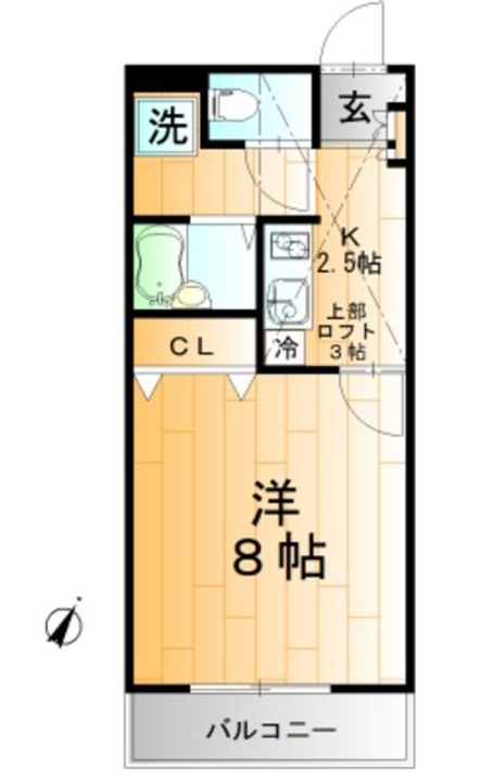 アクシオンハイツの間取り