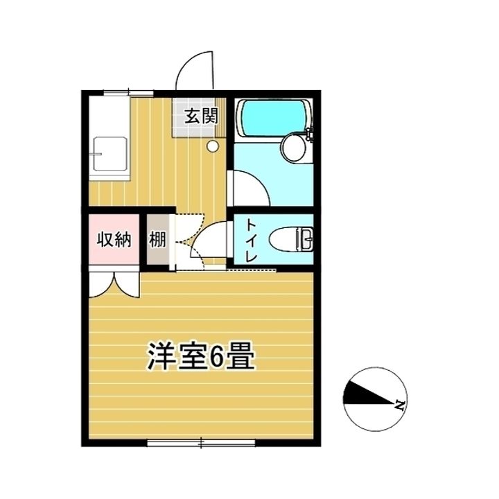 メゾンリヴィエールの間取り