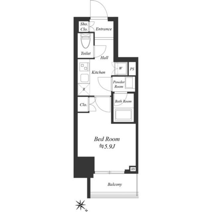 埼玉県川口市並木3(マンション)の賃貸物件の間取り