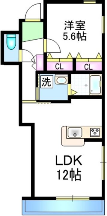 東京都豊島区西巣鴨2(マンション)の賃貸物件の間取り