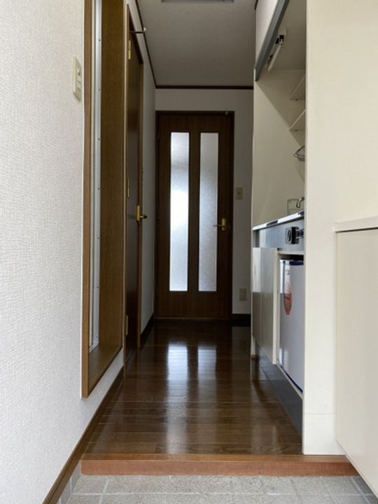 ロッソ祇園Aの玄関