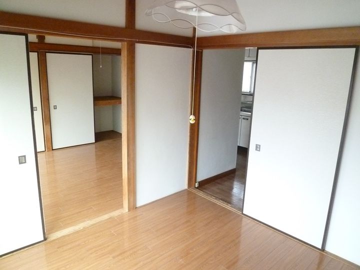 玉堤スカイハイムの居間