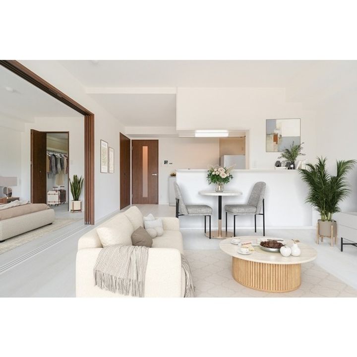 シエル大津EASTの居間