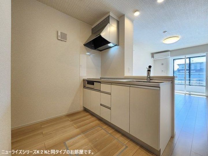 群馬県高崎市吉井町吉井(アパート)の賃貸物件のキッチン