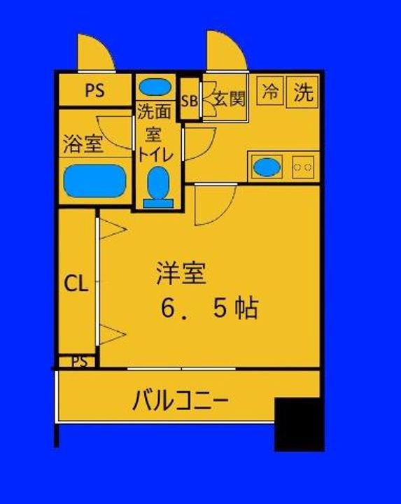 リクレイシア西横浜の間取り