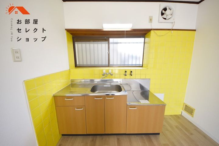 大阪府八尾市松山町1(一戸建)の賃貸物件のキッチン