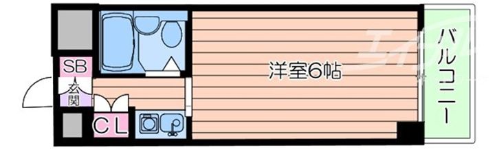 シティパレス南千里の間取り