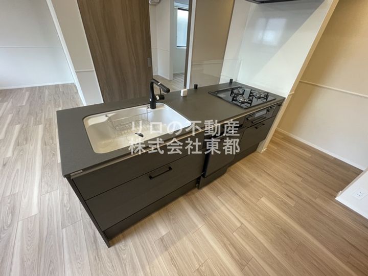 東京都東村山市栄町3(マンション)の賃貸物件のキッチン