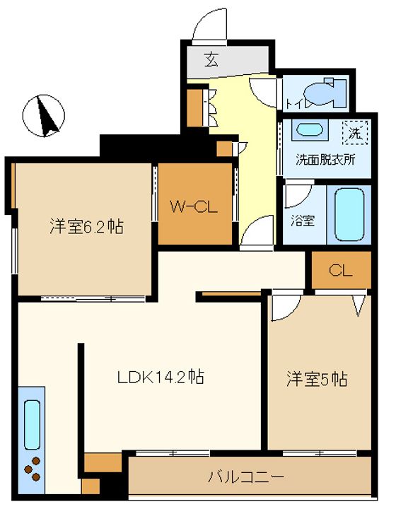 グランデールの間取り