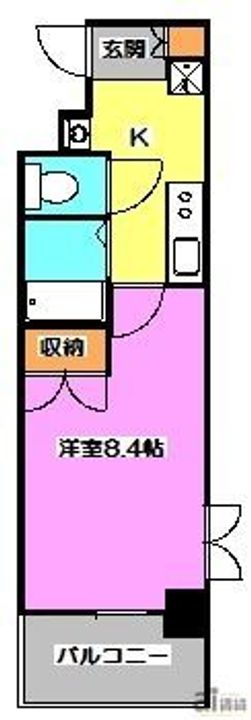 東京都西東京市谷戸町3(マンション)の賃貸物件の間取り